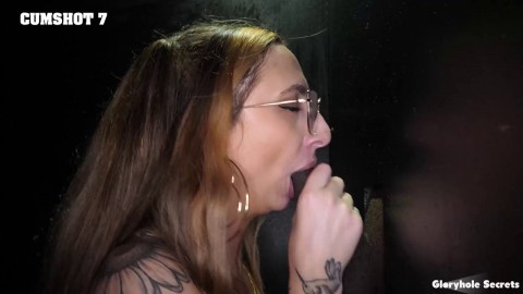 Hot Woman Nina Nova Fucks Through A Glory Hole Mom Sucks Sons Friend