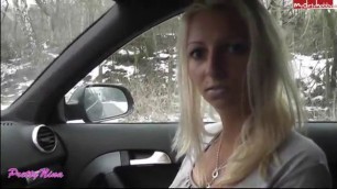 stepmother does blowjob in the car son