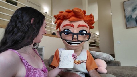 Celestina Blooms’ Blowjob Draws My Dick For A Cum In Mouth Prize! Brother Sucking Sister