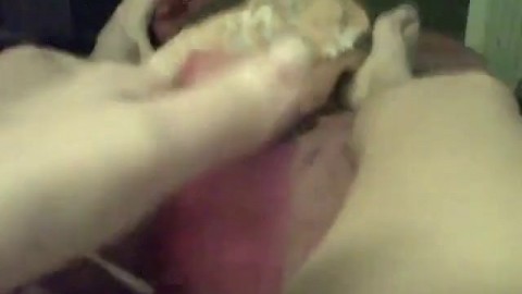 Dansk MILFs solo -spil med dildo