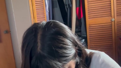 Hawaiian hottie sucks until she gets what she wants 