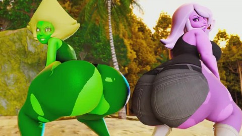 amethyst peridot twerks