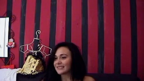 Big-Titted Cam Girl Begging for Cock