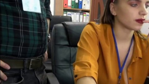 Secretary Cam Girl Softcore Amateur Video