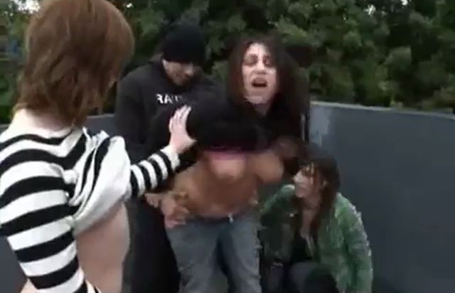 Fuck Team Outdoor Doggystyle public reversegangbang outdoors and reality porn