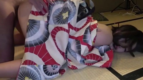 Teen Geisha Gets Double Teamed ( ) hot girl sucking cock