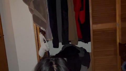 Thicc Local Pinay Sucks Dick and Uses her Vibrator