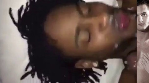 Black Amateur Takes Big Cock, Gets Facial