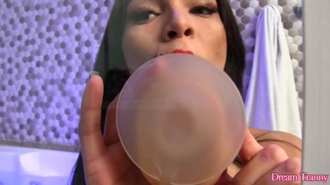 Trans Babe Hanna Rios Takes A Big Dildo Teenagers Have Sex Video