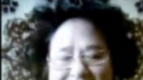 Old Russian Lady on Webcam! Amateur Video!