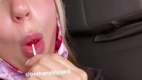 bethany lily sucking lollipop part hd pÄ±rno