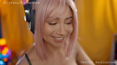 alejastorm cb huge tits tiktok