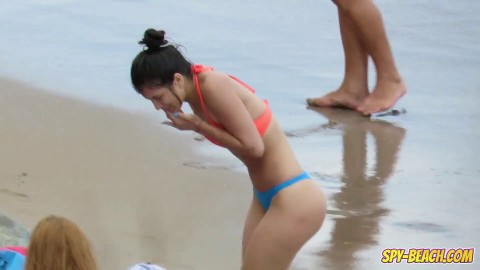 amateur beach sexy thong bikini x video.com