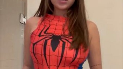 sophieraiin spider girl strip pornhub.cok