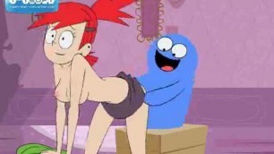 Funny Frankie Foster And Bloo cartoon anime porn