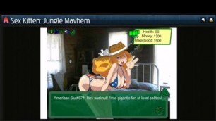 Sex Kitten Jungle Mayhem adult computer game kitsune breasts and video