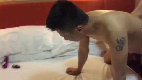 Amateur Asian Twinks in 69 Blowjob Action