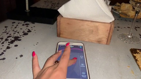 Two Girls, One Lush: Public Orgasm Control