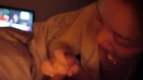 Dirty Chinese Mom's Blowjob