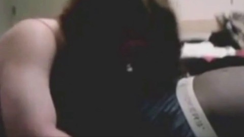 White Girl Sucks BBC on Webcam