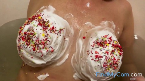Big Tits German MILF's Easter Treat