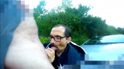 Pipe au Lac: Outdoor Blowjob with Hunks