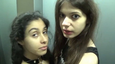 elevator threesome xxx porn movies