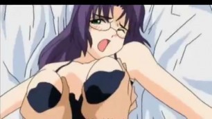3d Glasses Big Tits - 3D anime chick in glasses toy twat bigtits fetish hentai, mobilones -  PeekVids