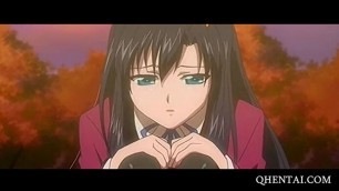 Anime Pussy Rub - Hentai cutie pussy rubbed upskirt gives BJ bdsm fetish and anime porn,  rmabaxsex - PeekVids