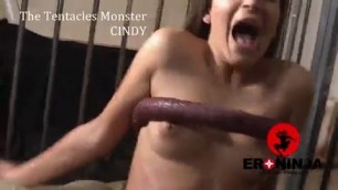 The Tentacles Monster Cindy Loarn cumshot hardcore and creampie