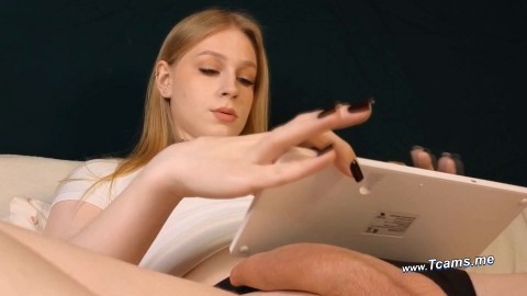 Trans Online Date’s Secret Solo Stroke for Her BF