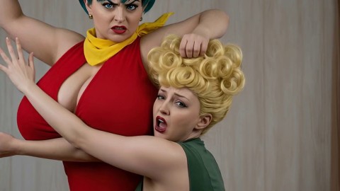 ia Bulma e sua madre 3(NSFW)