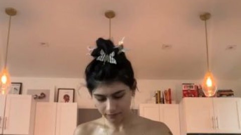 mia khalifa smoking topless sam frank tits