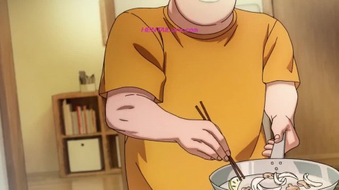 Sakamoto Days Parody в‹† housewife in garter & stockings gets her sweet pussy filled pretty ass