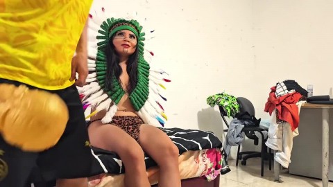 Insatiablesarita Takes Savage Deepthroat Under Brazilian Fireworks Girls Having Sex