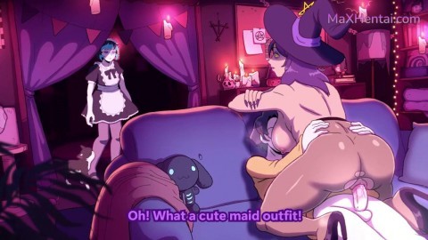 Hallowen Night Filled With Pleasure And The Risk Of Getting Caught (Cartoon Parody) Kana Tsuruta HD