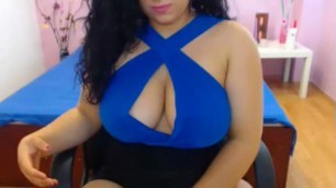 Thick Lady Busty large Cam Show Public Porn