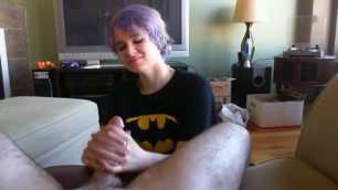 Batbabe Saves the Day Public Cumshots in Mouth Porn