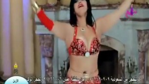 erotic dancing brunette Haifa Belly