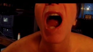 Tits old women and her deep throat