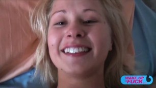 Gonzo sex for this Teen blonde babe