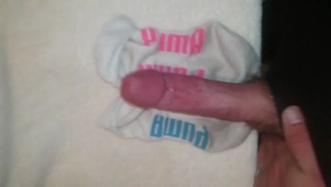 Cumshots on Her Socks Ankle Socks after Work Gay