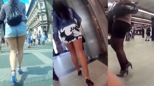 Legs and Butts in Public Compilation Porn