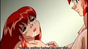 A Redhead In Hentai Sex By Huge Tentacles