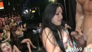 Young pretty hot girl loves to suck dong publicly