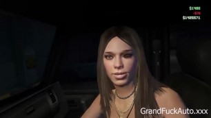 GTA 5 First Person Sex Found in the street in the car