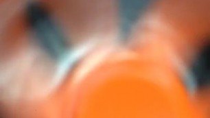 Orange fidget spinner awesomeness