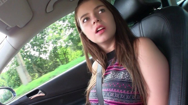 Pulling Over to Pound Pussy Marina Visconti's