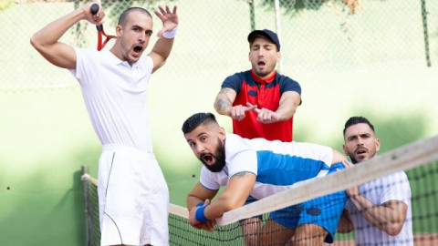 MEN - Smashing On The Court With Paddy O'Brian, Justin Jett, Jack Bandit
