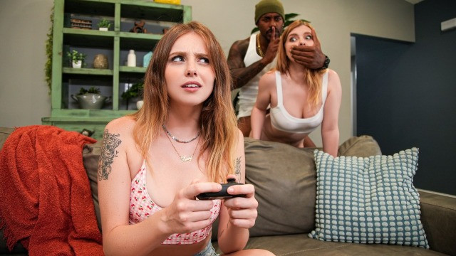 Professional Cum Dodger With Harlow West, Lucy Foxx, Dickdealer Don